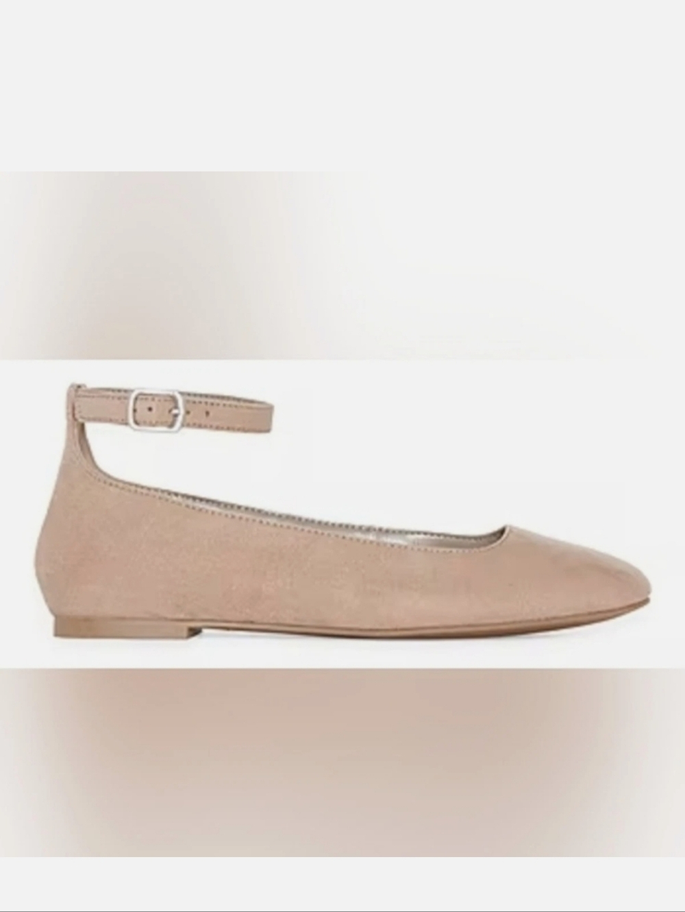 A.n.a Suede Ballet Flats, NWT - Picture 3 of 3